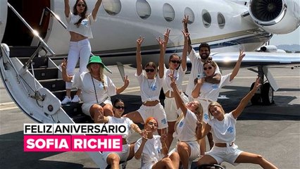 Sofia Richie comemora aniversário em alto estilo