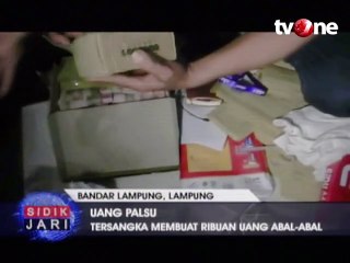 Produksi dan Sebar Ribuan Uang Palsu, Pria Ini Ditangkap