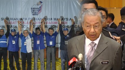 Dr M: BN's victory at Cameron Highlands not surprising, govt must address cost of living