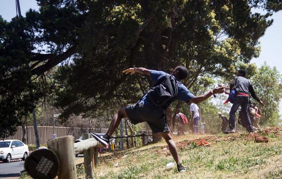 Clashes break out in South Africa over tuition fee hike