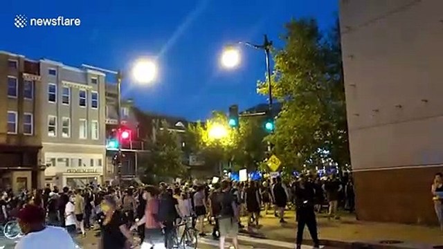 Hundreds in Washington, D.C. protest shooting of Jacob Blake