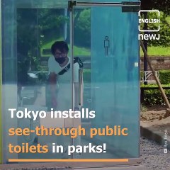This Japanese architect has turned the worst nightmare of a see-through toilet into reality! Watch the whole story in this video.