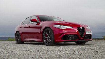 The new Alfa Romeo Giulia Design Preview in UK