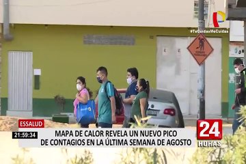 EsSalud reporta incremento de contagios en jóvenes