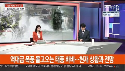 역대급 폭풍 몰고오는 태풍 바비…현재 상황과 전망