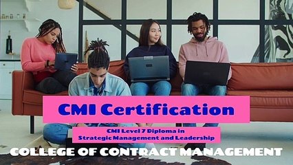CMI Certification