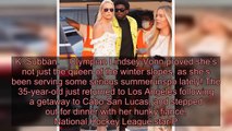 Lindsey Vonn Stuns In Gorgeous White Mini-Dress During Romantic Dinner Date With Fiance P.K. Subban