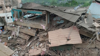 At least 1 dead, 60 rescued as search for victims continues after building collapse in India