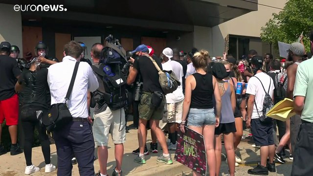 Протесты Black Lives Matter в Висконсине