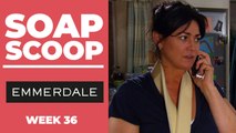 Emmerdale Soap Scoop! Moira's surprising phone call