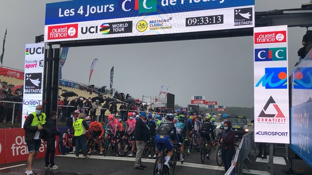Départ de la Bretagne Classic Ouest-France