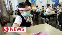 Primary school pupils can wear face shield instead of mask, says Ismail Sabri