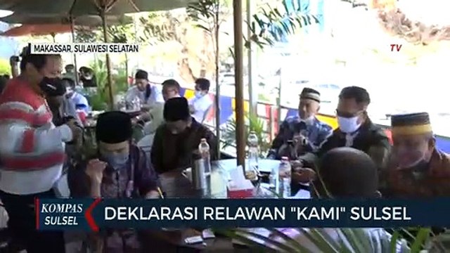 Deklarasi Kami Di Saksikan Mantan Pimpinan Muhammadiyah Din Syamsuddin