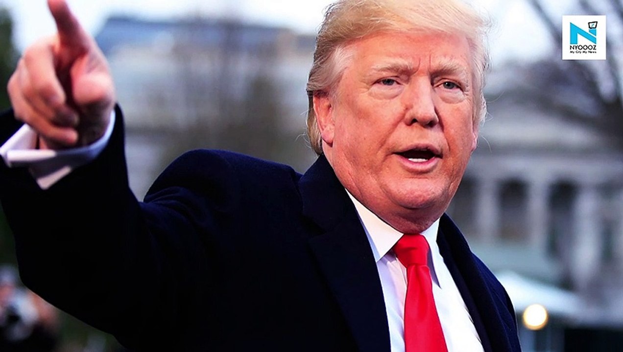 "We just have to make this 'China virus' go away and it's happening", says Donald Trump