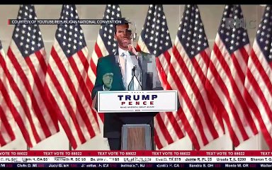 Donald Trump Jr at the 2020 Republican National Convention