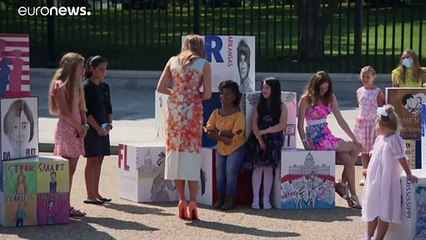 ميلانيا ترامب تحي ذكرى منح المرأة حق التصويت قبل إصدار "كتاب" مثير للجدل حول حياتها