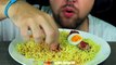 ASMR NOODLES + EGGS + MEAT | EATING SOUND (NO TALKING)  BEST SOUND