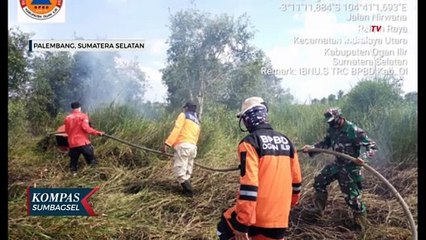 Video herunterladen: Satgas Karhutla Sumsel Sudah Padamkan 400 Lebih Titik Api