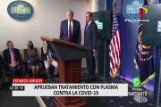 EE.UU: aprueban tratamiento con plasma contra la COVID-19