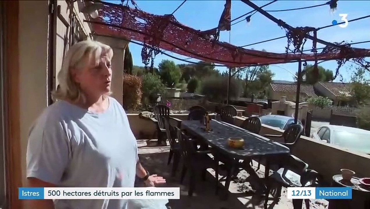 Istres : un incendie détruit 500 hectares de végétation