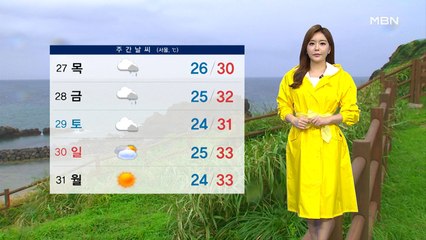 밤사이 태풍 세력 강해져…강한 비바람