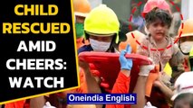 Maharashtra building collapse: Watch 4-year-old's rescue in Raigad | Oneindia News