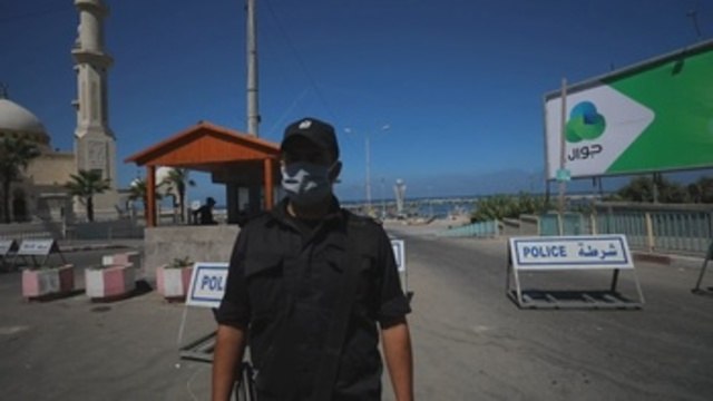 Gaza se confina tras detectar primeros casos de contagios locales de COVID-19