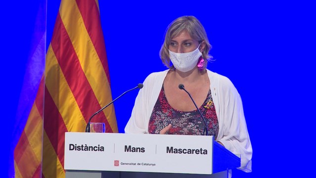 Vergés: Se tiene que mejorar la situación epidemiológica antes que empiecen las escuelas