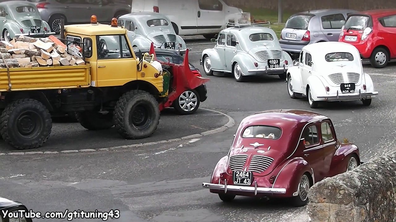 Convoi de 12 Renault 4CV