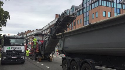 Réfection de l'avenue Domte de Smet de Nayer à Namur