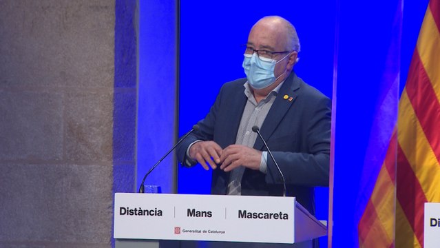 Bargalló: Grupos estables, medidas de higiene y uso de mascarillas en las escuelas