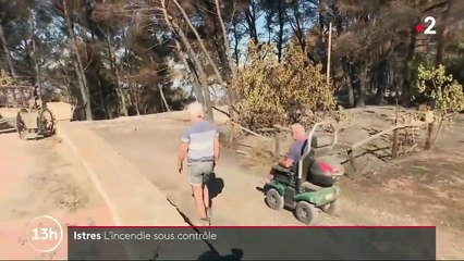 Incendie à Istres : le feu est désormais sous contrôle