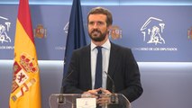 Casado cree que Sánchez 