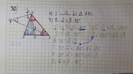 Ejercicio Nº30 Triángulos Geometría de Calvache