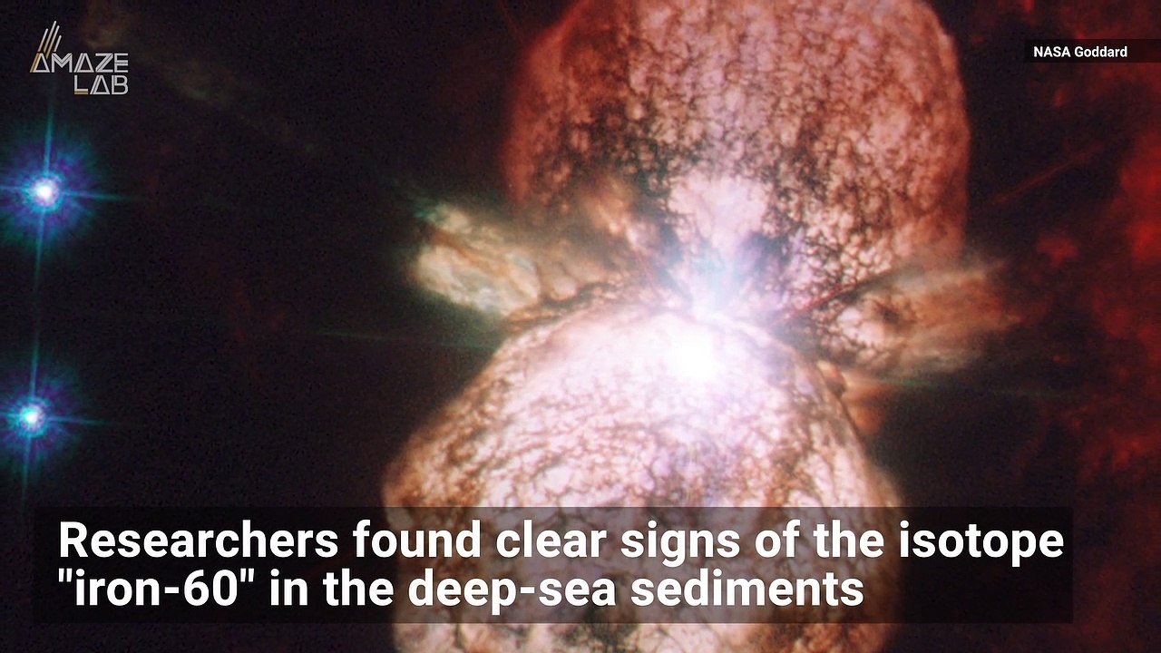 Ancient Star Explosions Remnants Discovered in the Deep Sea