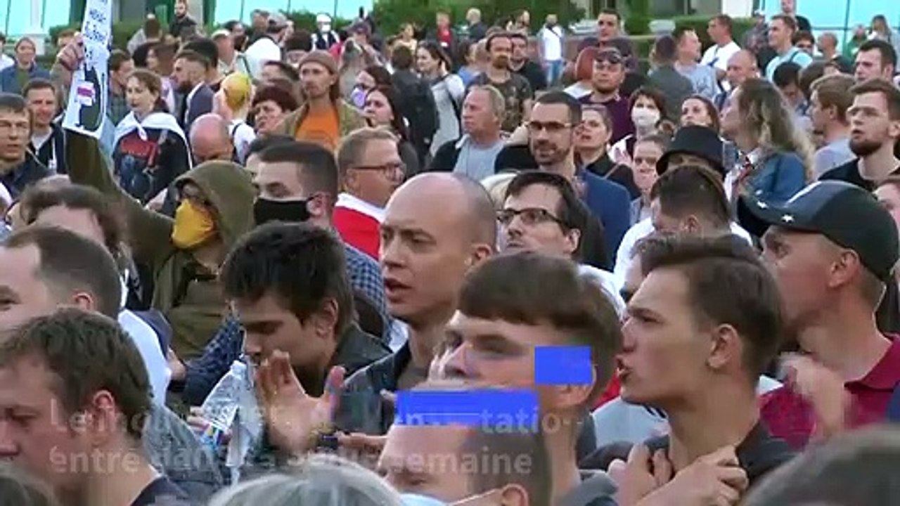 Bélarus: les manifestations à Minsk continuent pour une seizième journée
