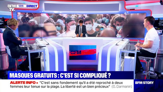 Story 1 : C'est si compliqué d'avoir des masques gratuits ? - 25/08