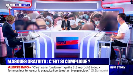 Story 1 : C'est si compliqué d'avoir des masques gratuits ? - 25/08