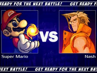 Super Mario vs. Charlie Nash