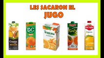 Jugos NATURALES y Jugos INDUSTRIALES