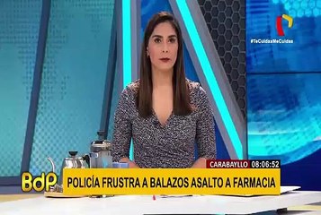 Carabayllo: caen menores de edad cuando iban a asaltar botica