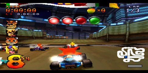 Crash CTR - Tiny Arena- PLAYSTATION SONY