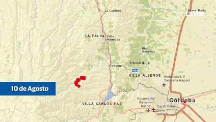 Así se multiplicaron los incendios en Córdoba en los últimos días