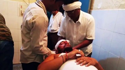 बाइक की टक्कर से 3 लोग हुए गंभीर रूप से घायल, उपचार के लिए भेजा गया CHC