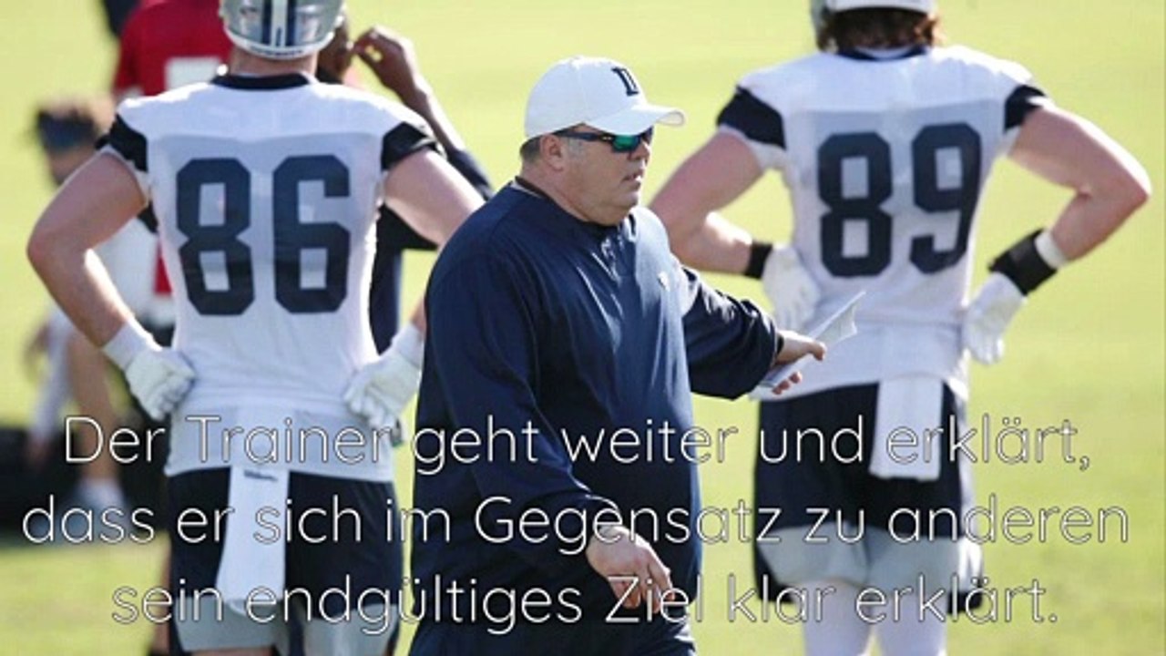 Mike McCarthy (Dallas): 'Der Super Bowl oder nichts'