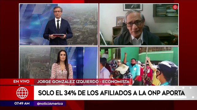 Izquierdo señaló que devolución de ONP no soluciona el problema del sistema de pensiones | Primera Edición (HOY)