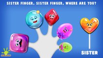 Lollipop Finger Family Song - Top 10 Finger Family Songs - Daddy Finger Rhyme