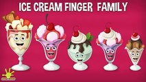 The Finger Family Ice cream Family Nursery Rhyme - Ice cream Finger Family Songs