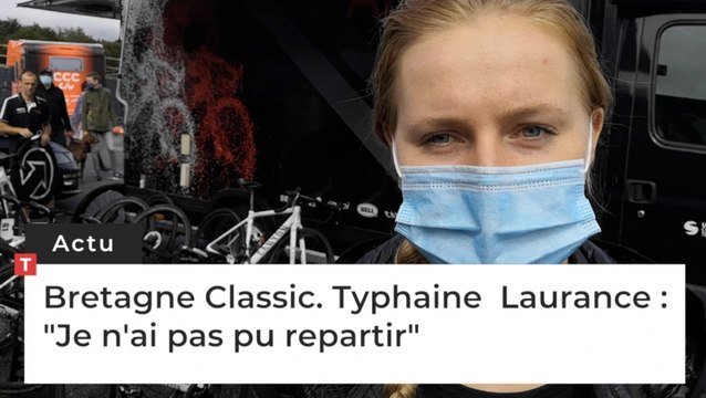 Bretagne Classic. Typhaine Laurance : Je n'ai pas pu repartir