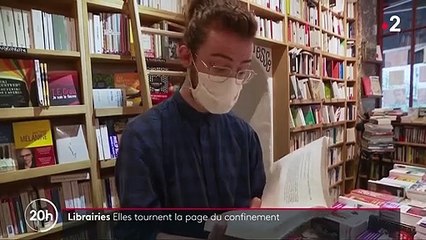 Culture : les librairies tournent la page du confinement